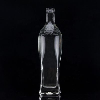 750 ml Super Flint Bouteille en verre à base de rhum à base de vodka avec liqueur