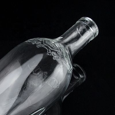 750 ml Super Flint Bouteille en verre à base de rhum à base de vodka avec liqueur