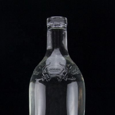 750 ml Super Flint Bouteille en verre à base de rhum à base de vodka avec liqueur