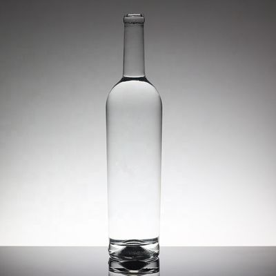 Graver une bouteille en verre de 1 litre avec un bouchon en liège pour du whisky liquide