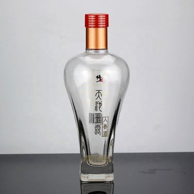Type d'étanchéité en verre CROWN CAP 500 ml 750 ml Bouteille de ginseng à base de liqueur médicamenteuse
