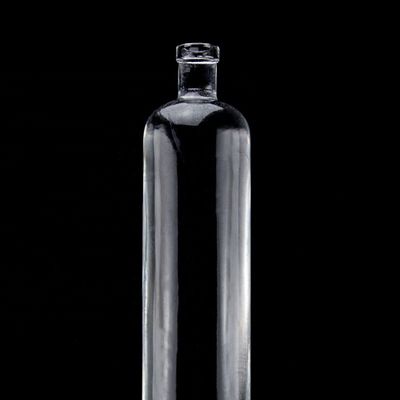 Bouteille en verre de 750 ml à fond épais et à forme droite pour Super Flint Liquor