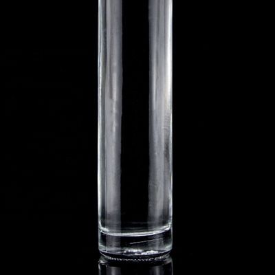Bouteille en verre de 750 ml à fond épais et à forme droite pour Super Flint Liquor